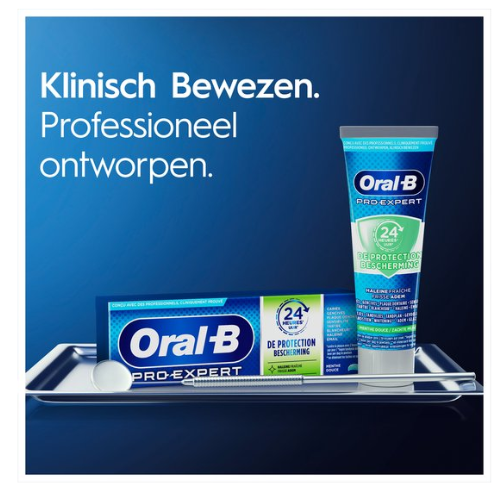 Oral B - Tandpasta - Pro-Expert - Frisse Adem - Zachte Munt - 75ml