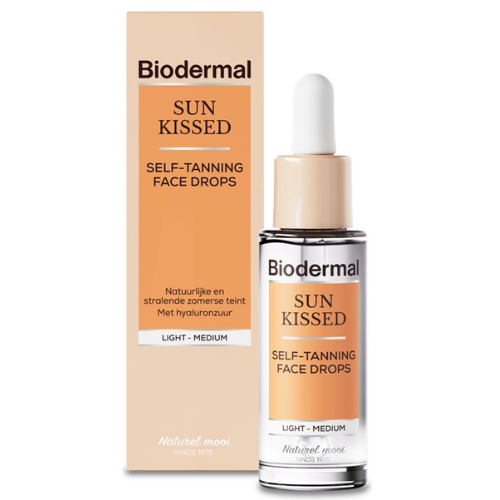 Biodermal Self-Tanning Face Drops - Zelfbruiner gezicht - - 30 ml
