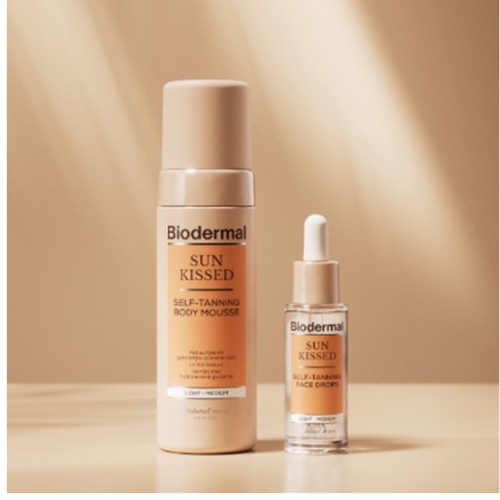 Biodermal Sunkissed Self-Tanning Body Mousse - Zelfbruiner - Vegan - 150 ml
