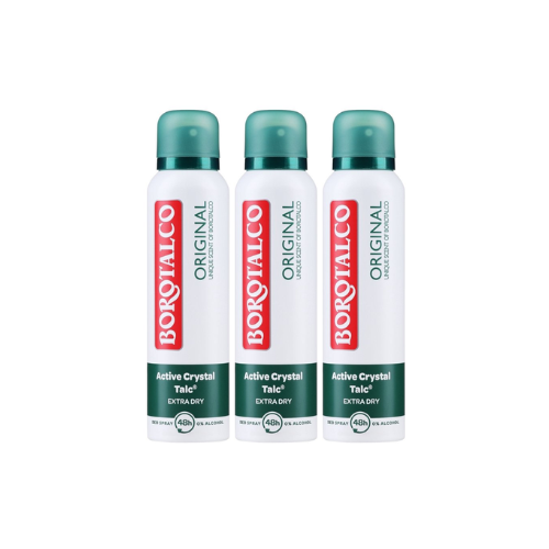 Borotalco Deospray Original 150 ml - Voordeelverpakking - 3 stuks