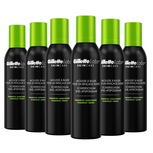 GilletteLabs Scheerschuim - Voor Mannen - Voordeelverpakking 6 x 240ml