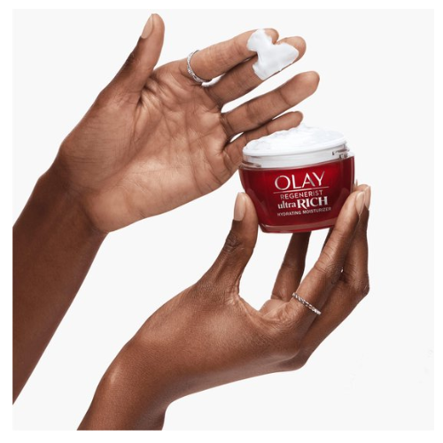 Olay Regenerist Ultra Rich Dagcrème - Vitamine B3 Peptide en Sheaboter - Parfumvrij - 50ml - Droge huid