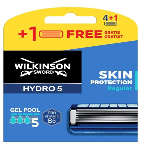 Wilkinson Sword - Hydro5 Skin Protection Regular - 5 Stuks