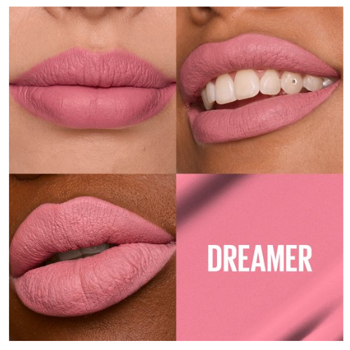 Maybelline New York - SuperStay Matte Ink Lipstick - 10 Dreamer - Roze - Matte, Langhoudende Lippenstift - 5 ml