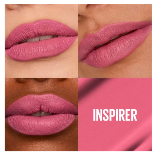 Maybelline New York - SuperStay Matte Ink Lipstick - 125 Inspirer - Roze - Matte, Langhoudende Lippenstift - 5 ml