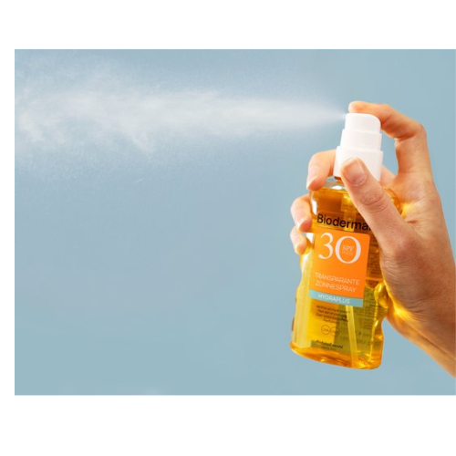 Biodermal zonnebrand - Hydraplus - Transparante zonnebrand spray SPF30 - 175ml