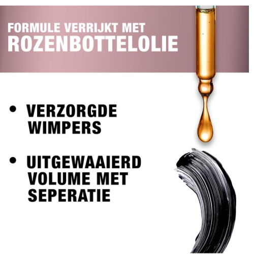 Maybelline New York - Lash Sensational Mascara - Very Black - Zwarte Volume Mascara met separatie - 9,5 ml