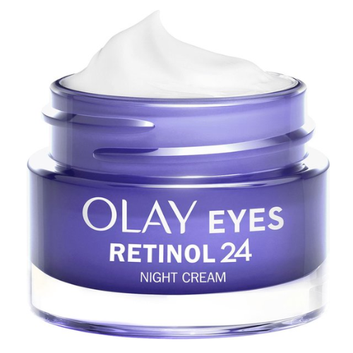 Olay Retinol 24 Nacht Oogcrème - Parfumvrij - Anti-Veroudering Verzorging voor Donkere Kringen - 15 ml