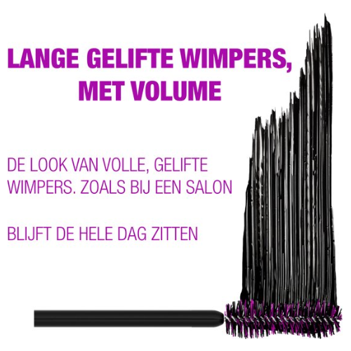Maybelline The Falsies Lash Lift Mascara - 01 Black - Zwart - Volume Mascara - voordeelverpakking - 3 Stuks