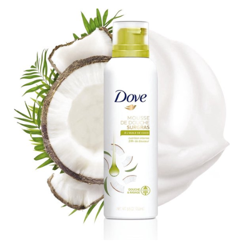 Dove Coconut Oil - 200 ml - Shower Foam