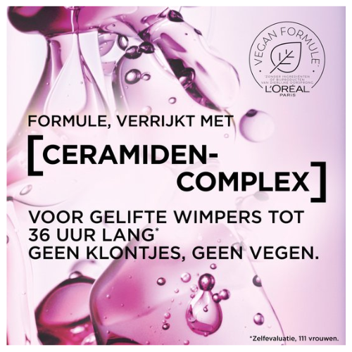L'Oréal Paris Telescopic Lift Mascara Waterproof - Lange, gelifte wimpers en volume +5mm - Verrijkt met ceramidencomplex - Zwart - 9,9ML