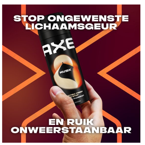 AXE Deodorant Bodyspray - Musk - 6 x 150 ml - Voordeelverpakking