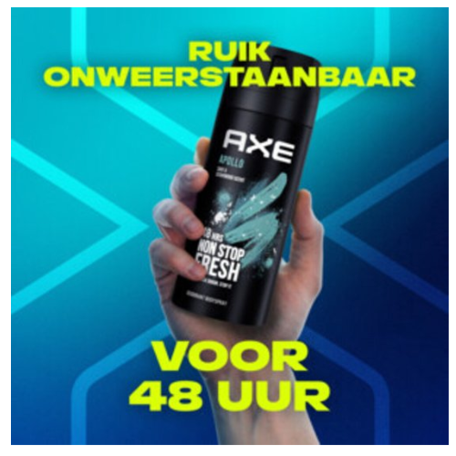 Axe Deodorant Bodyspray Apollo - voordeelverpakking - 6 x 150 ml