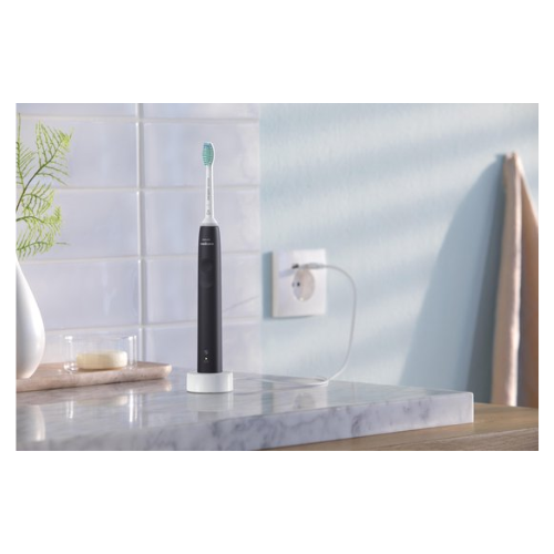 Philips Sonicare Series 3100 - Elektrische tandenborstel - Zwart & Roze - Duopack - HX3675/15