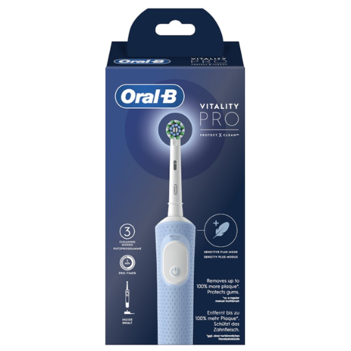 Oral-B Vitality Pro - Protect X Clean - Elektrische Tandenborstel - Vapor Blue