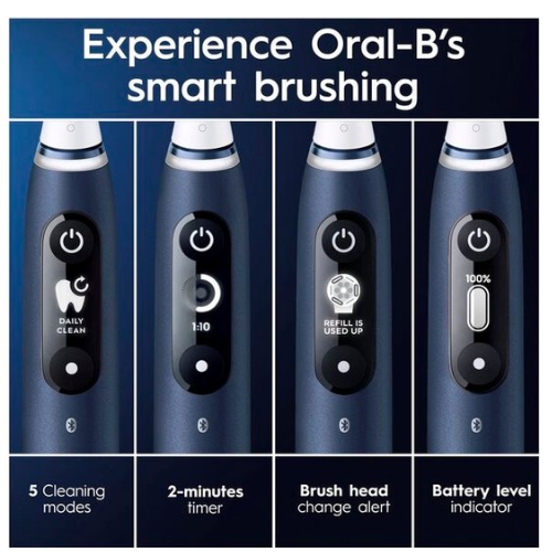 Oral-B iO 7N - Elektrische Tandenborstel - Zwart