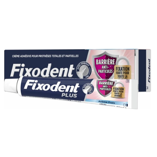 Fixodent Plus Kleefpasta Food Barrier - Fris - 6 x 40 gram