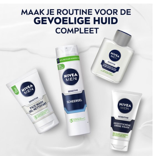 NIVEA MEN Sensitive Aftershave Balsem - Aftershave Balm - Alcoholvrij