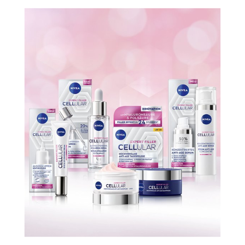 NIVEA Cellular Hyaluronzuur Serum Gezicht - Gezichtsserum met Puur Hyaluron - Rimpelvullend en Hydraterend - Skincare met Hyaluronic Acid - 30ml