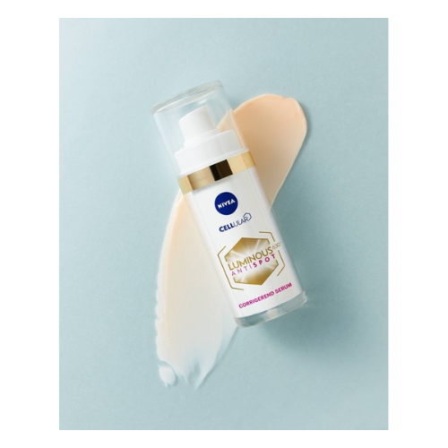 NIVEA Cellular LUMINOUS630 Anti-Spot Serum Gezicht - Pigmentvlekken Verwijderen - Gezichtsserum voor alle huidtypen - Skincare Met Hyaluron, Vitamine E - 30 ml