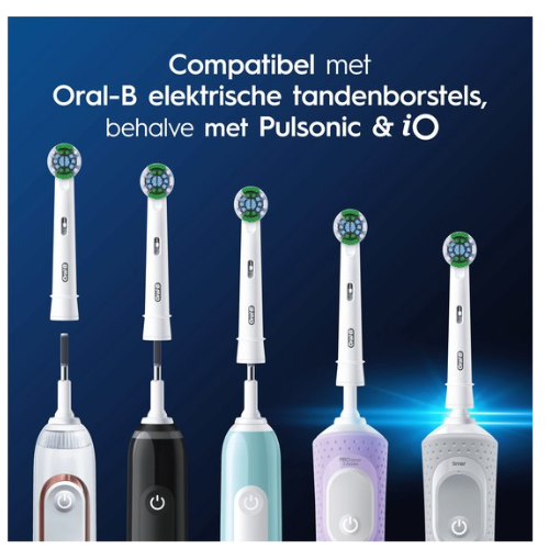 Oral-B Cross Action Pro - Opzetborstels - Met CleanMaximiser Technologie - 8 Stuks