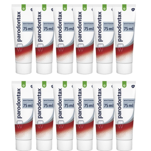 Parodontax - Tandpasta - Whitening - 12 x 75ml