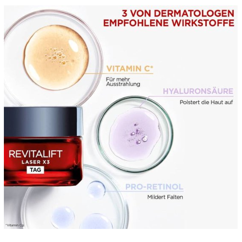 L'ORÉAL PARIS Dagcrème Revitalift Laser X3, 50 ml