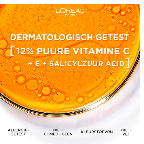 L'Oréal Paris Revitalift Clinical Pure Vitamine C 12% Serum - Samengesteld met vitamine E en salicylzuur - 30ml