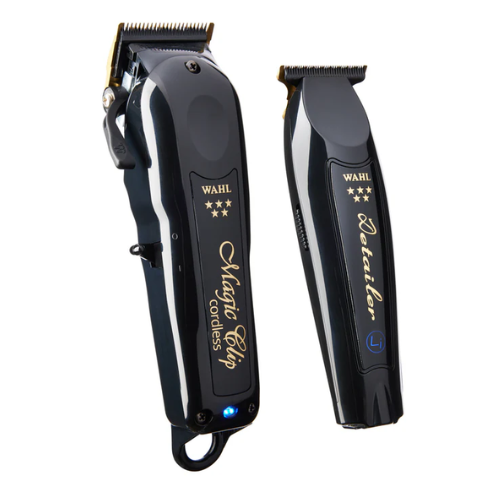 Wahl Barber Combo Cordless Black Magic Clip + Detailer