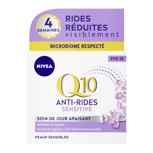 NIVEA Q10 Anti-Rimpel Sensitive Dagcrème Gezicht - 50 ml