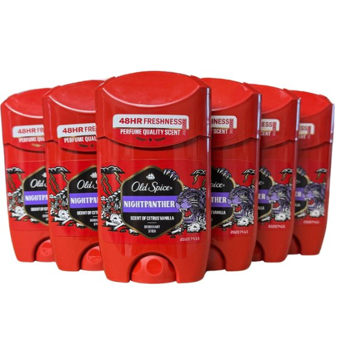 Old Spice Night Panther Stick - Voordeelverpakking 6x50ml - Deodorant