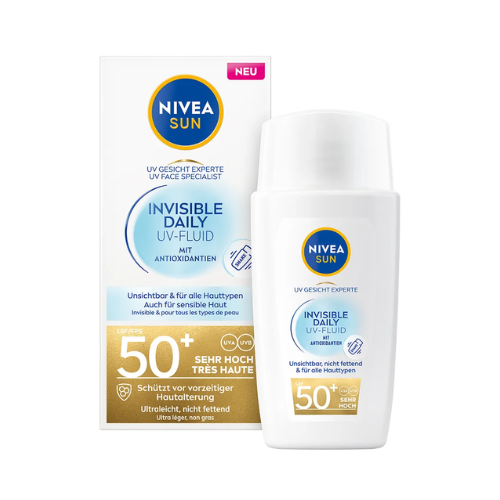 NIVEA SUN UV Gesicht Experte Invisible Daily UV-Fluid LSF 50+ - 40ml