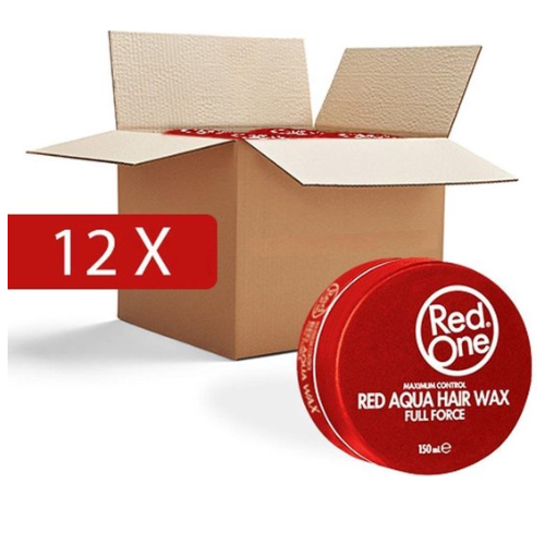 Red one Red Hair Wax Rood Aqua - voordeelverpakking 12 stuks