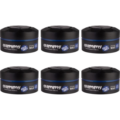Gummy Keratin Complex Styling Wax Hard Finish - voordeelverpakking 6 stuks