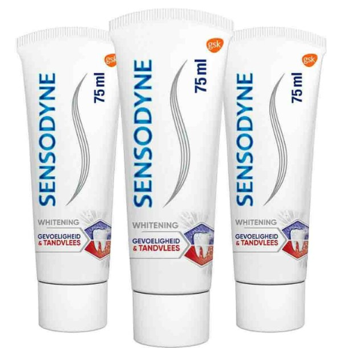 Sensodyne Tandpasta Gevoeligheid & Tandvlees Whitening - 3 x 75 ml