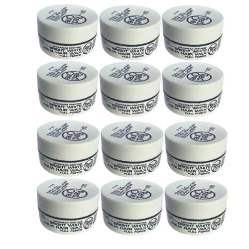 RedOne Haarwax – Bright White Aqua Hair Wax voordeelverpakking - 12 x 150 ml