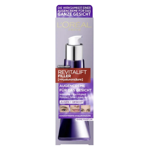 L’Oréal Paris Revitalift Filler Hyaluronzuur Oogcreme - Gezichtscrème - Anti rimpel - 30 ml