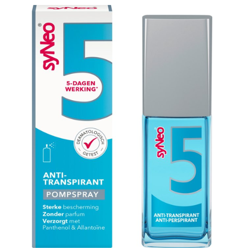 syNeo 5 - Deodorant Anti-transpirant Pompspray - 30 ml - Overmatig zweten