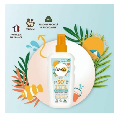 Lovea Sun Zonnebrand Spray Kids SPF 50+ - 150 ml