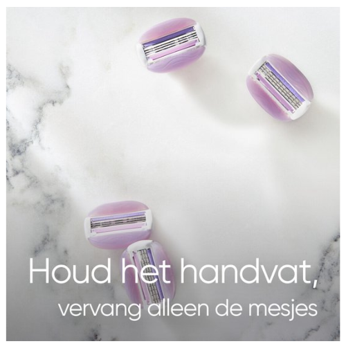 Gillette Venus Comfortglide Breeze - Voor Een Gladde Scheerbeurt - 4 Navulmesjes