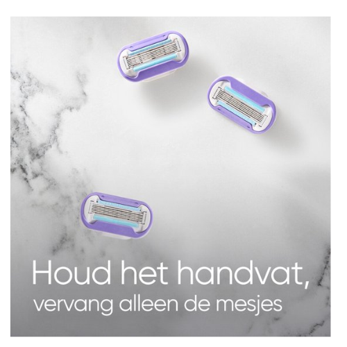 Gillette Venus Scheermesjes Deluxe Smooth Swirl - 4 Stuks