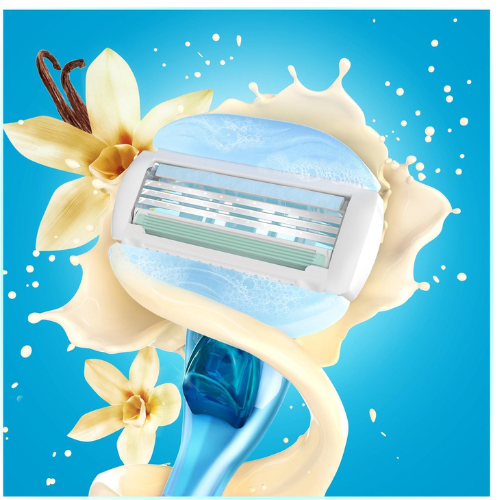 Gillette Venus Comfortglide Vanillecrème Scheersysteem + 1 Scheermesje Vrouwen