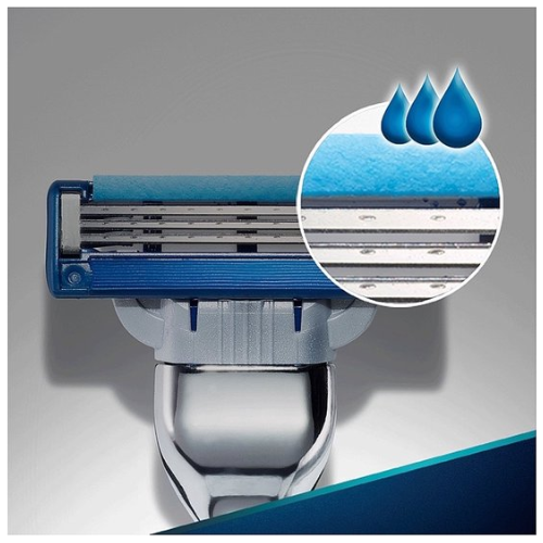 Gillette Mach 3 Turbo Scheermesjes - Voor Mannen - 12 stuks