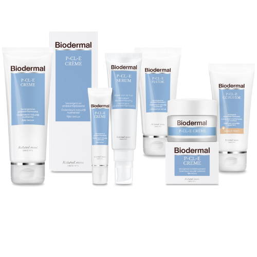 Biodermal P-Cl-E creme - Dagcreme - Deze dagcrème ondersteunt het herstellend vermogen van de droge huid - droge huid gezichtscreme - gezichtsverzorging - 50 ml