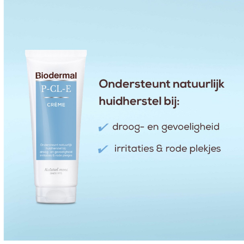 Biodermal P-CL-E Creme - Dagcreme - en nachtcrème met glycerine - gezichtsverzorging ondersteunt natuurlijk herstel van de droge huid - droge huid gezichtscreme - 100ml