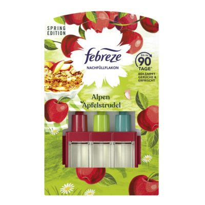Ambi pur Febreze 3volution elektrische luchtverfrisser navulling - Alpine Apple Strudel - 20 ml