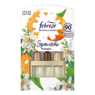 Ambi pur Febreze Spaanse Sinaasappel Luchtverfrisser Navulling - Lentegeur Luchtverfrisser - Limited Edition - 20ml