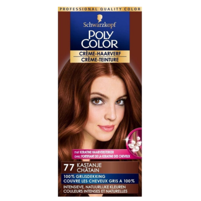 schwarzkopf Poly Color Haarverf Kastanje 77