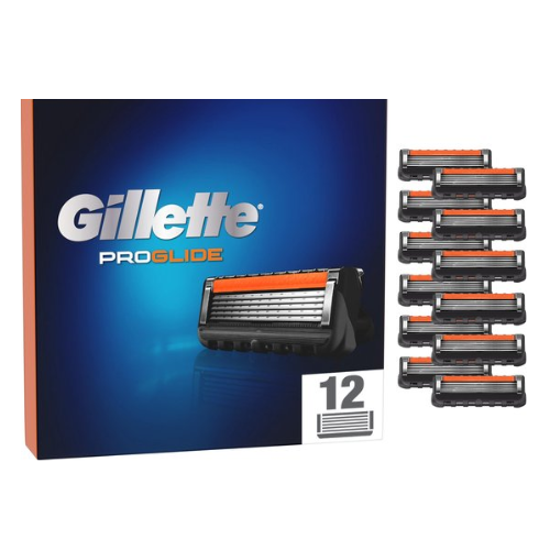 Gillette ProGlide Scheermesjes Voor Mannen - 12 Navulmesjes