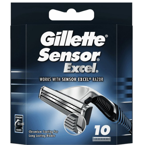 Gillette Sensor Excel - 10 stuks - Scheermesjes